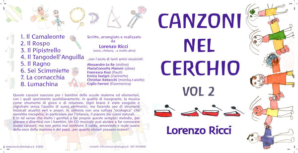 CANZONI NEL CERCHIO VOL. 2 - CD MUSICALE